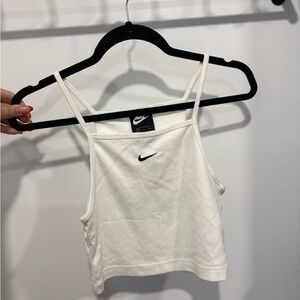 Nike Women's White Crop Top